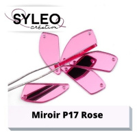 miroir  coudre p17 rose
