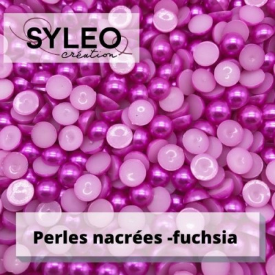 demi-perles nacres fuchsia 1009222517