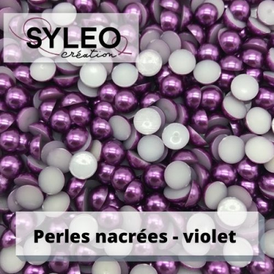 demi-perles nacres violet 55078767