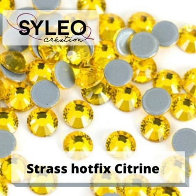strass en cristal hotfix citrine 301397853